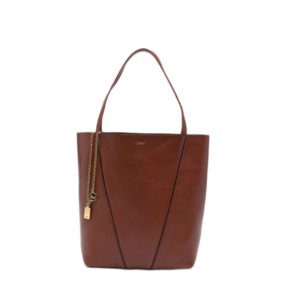 MAYFEYR - Chloè - Spin Tote Bag In Grained Leather - CHC25SS811N8426P