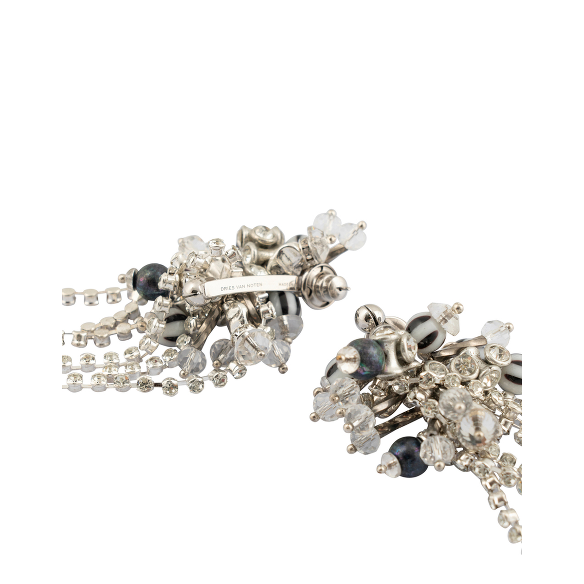 MAYFEYR - Dries Van Noten - Handmade Embellished Pin Earrings - 0182790046900