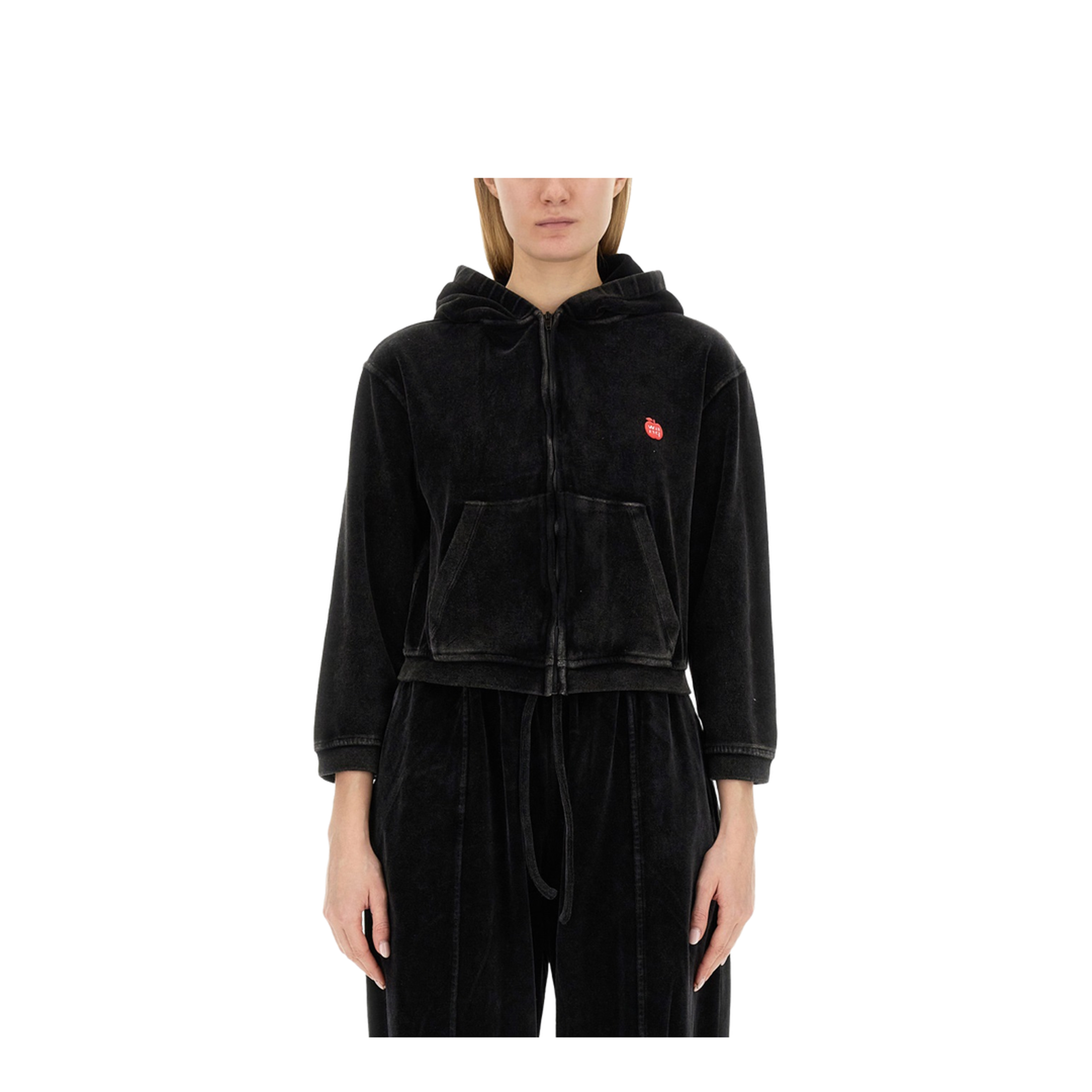 MAYFEYR -  - Velour Sweatshirt - 4CC1242075095A