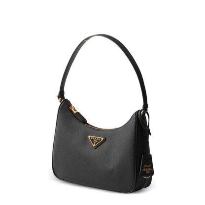 MAYFEYR - Prada - Black Re-Edition Mini Saffiano Leather Bag - 1N204WNZVF0632