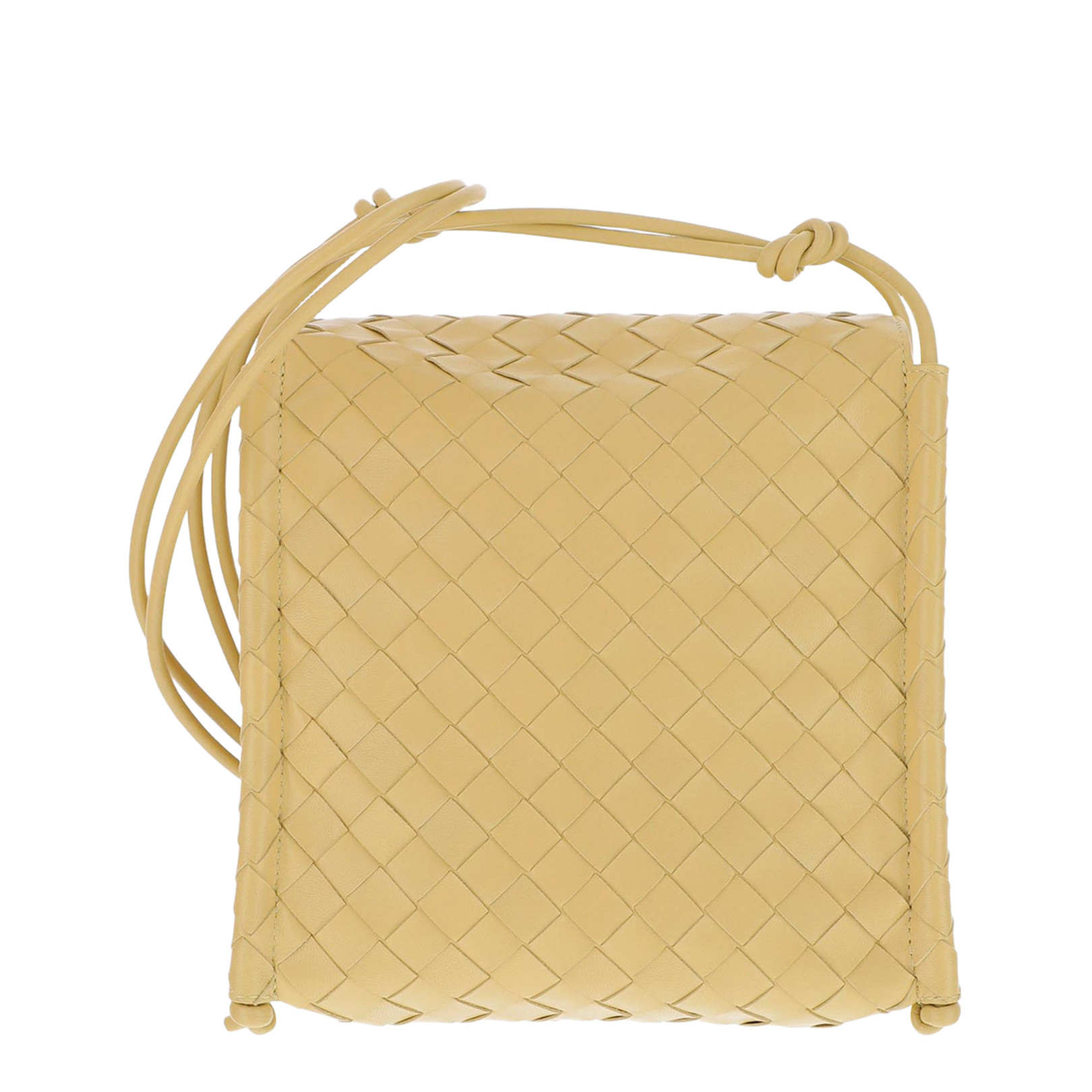 Intrecciato Woven Design Crossbody Bag