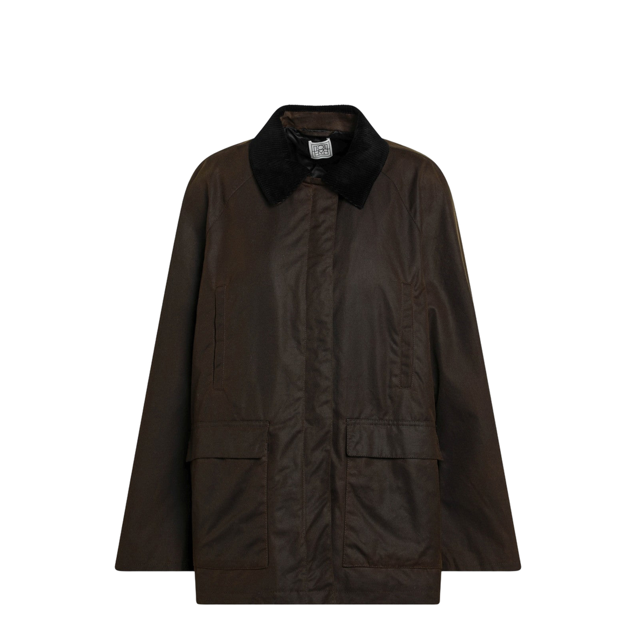 MAYFEYR - Toteme - Brown Waxed Cotton Country Jacket - 244-WRO4722FB0320213