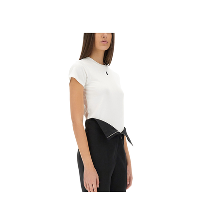 T-Shirt with Embellished Skull