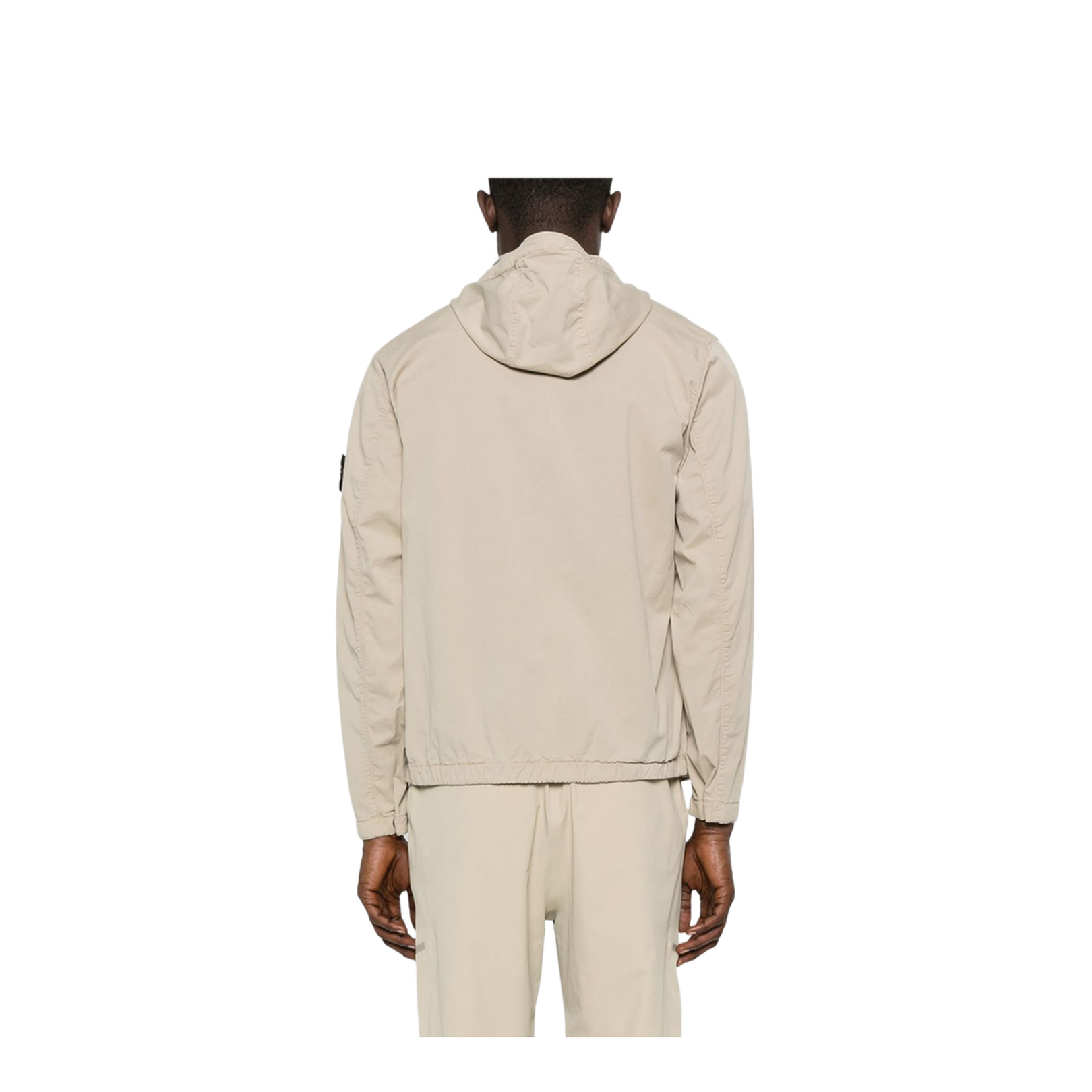 Hooded Jacket made from Stretch Supima Cotton Twill