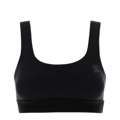 MAYFEYR - Burberry - Crop Top Black Stretch Nylon - 8117059A1189