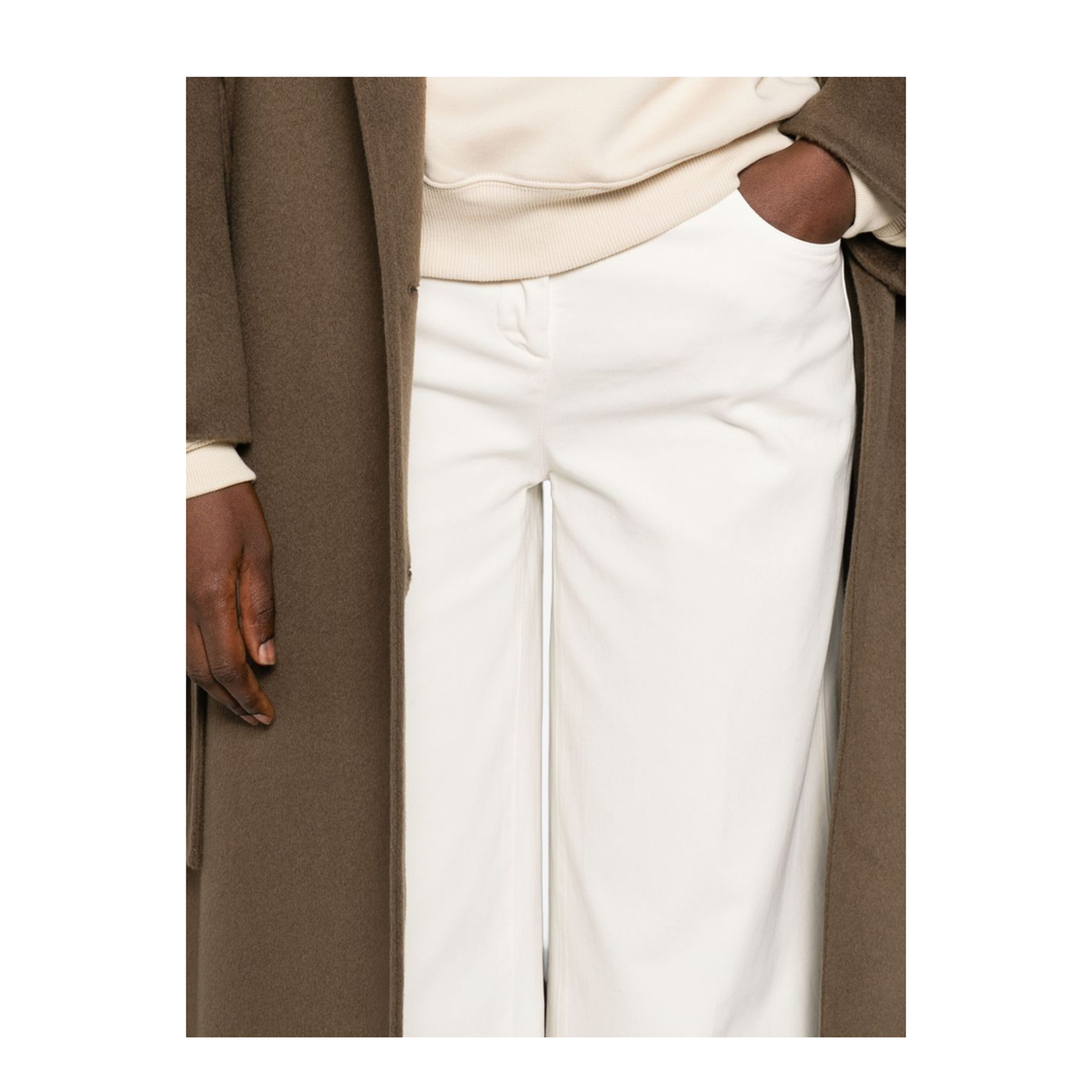 Trousers Cream