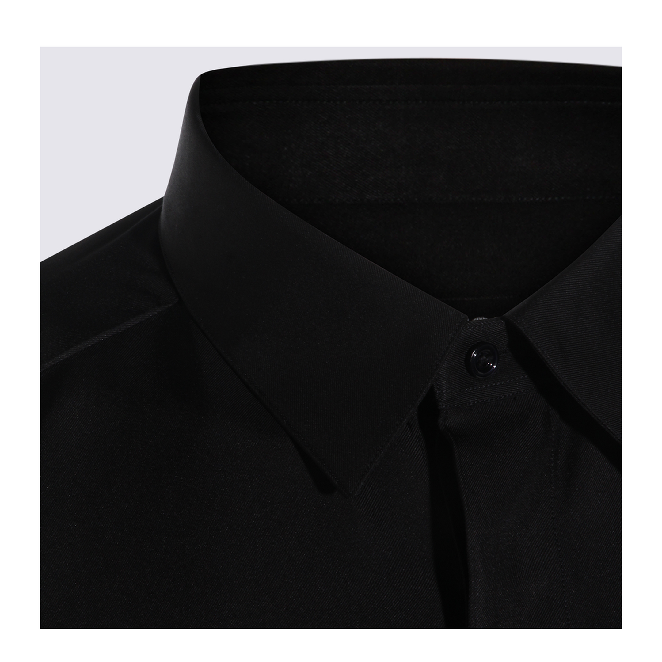 Drapy Twill Casual Shirt