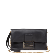 Mamma Baguette Pouch Nappa Leather - Black