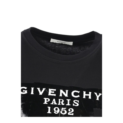 MAYFEYR - Givenchy - Cotton T-Shirt With Tape Print - BW70FJP78U