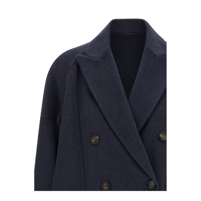 Cashmere Coat Blue