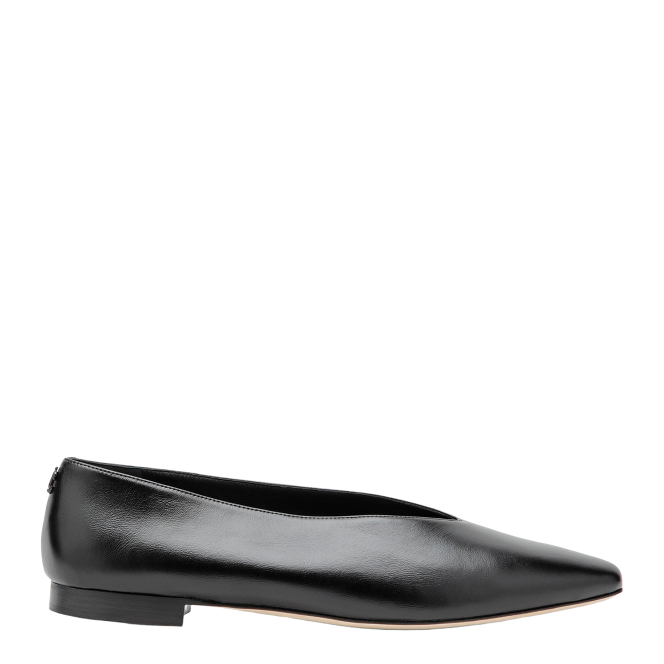 MAYFEYR - Jimmy Choo - Ballet Flats In Black Leather - MARGOTFLATGUV010003