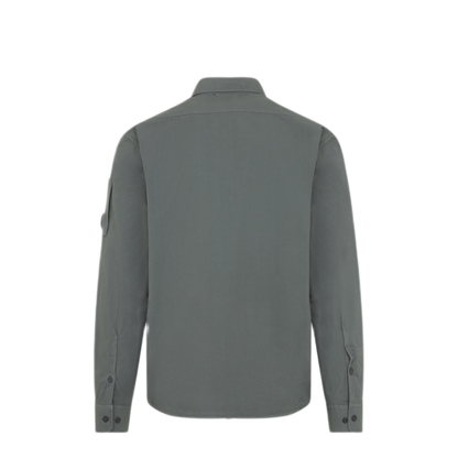 MAYFEYR - C.P. Company - Green Organic Gabardine Shirt - 20CMSH706A110143G668