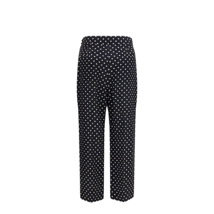 MAYFEYR - Valentino - Polka Dot Cr Pe De Chine Pants - 9B3RB7B09DWTB1
