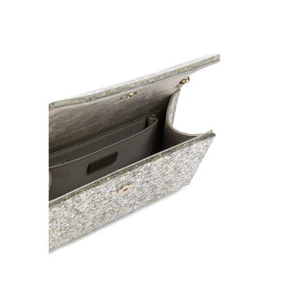 MAYFEYR - Jimmy Choo - Coarse Glitter Acrylic Clutch Bag - CANDYCOC