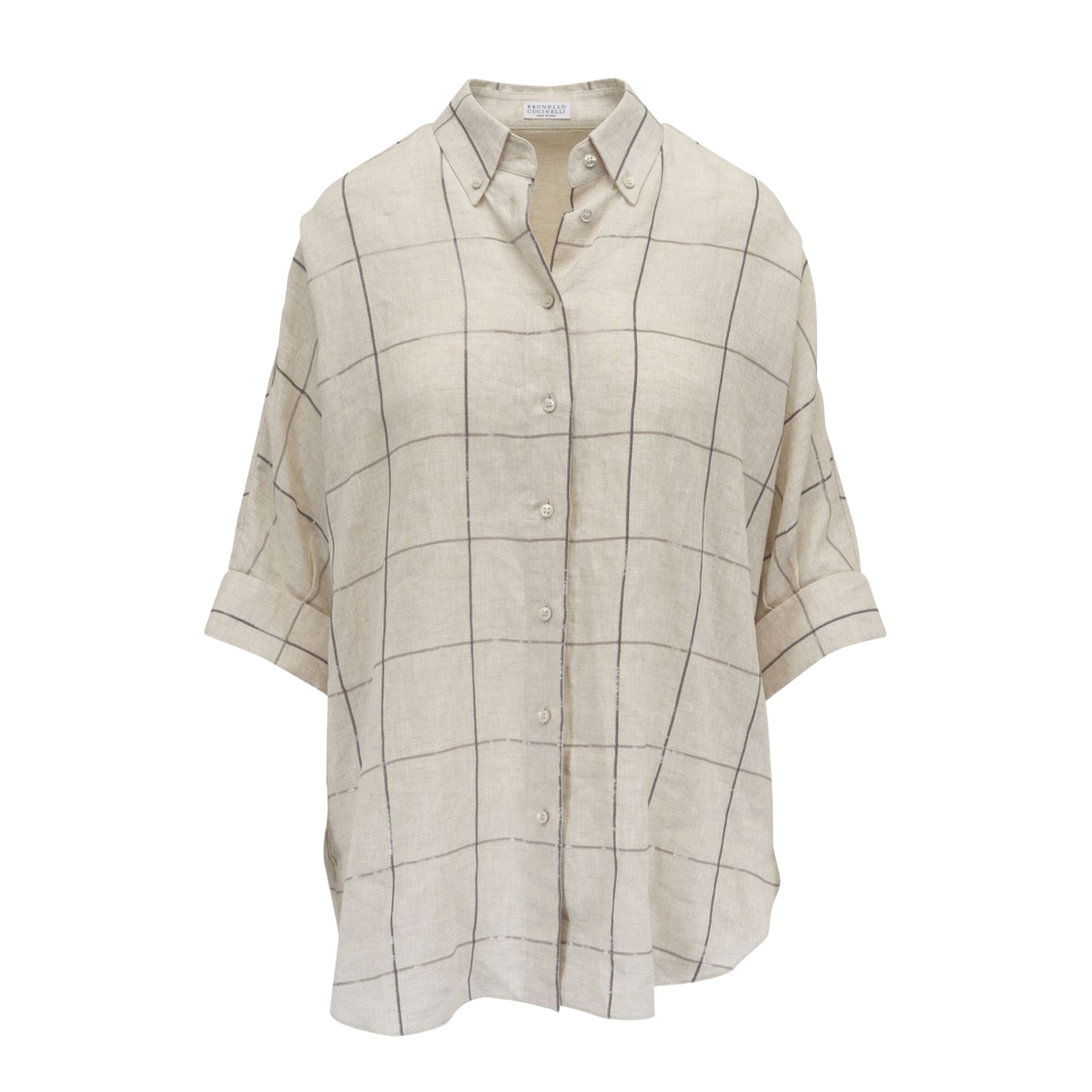 Classic Beige Linen Shirt