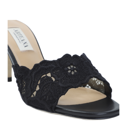 MAYFEYR - ARTEANA - Black Como Slide Sandals - SIGCOMBLASL75BLACK