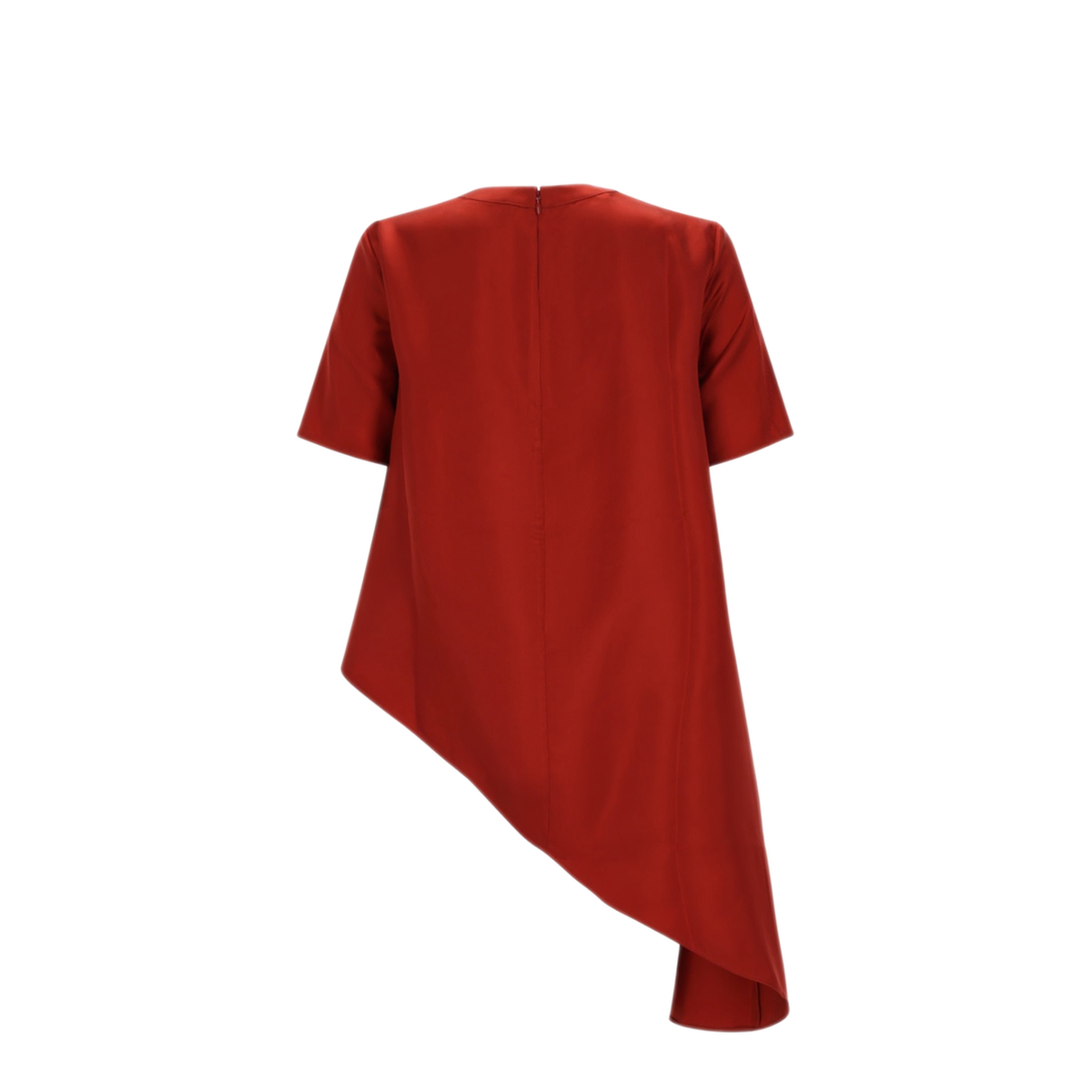 MAYFEYR - Loulou Studio - Asymmetrical Silk Top - MADEARED