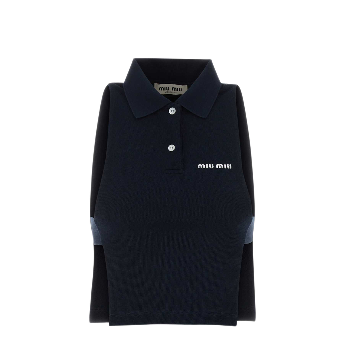 Dark Blue Piquet Polo Shirt