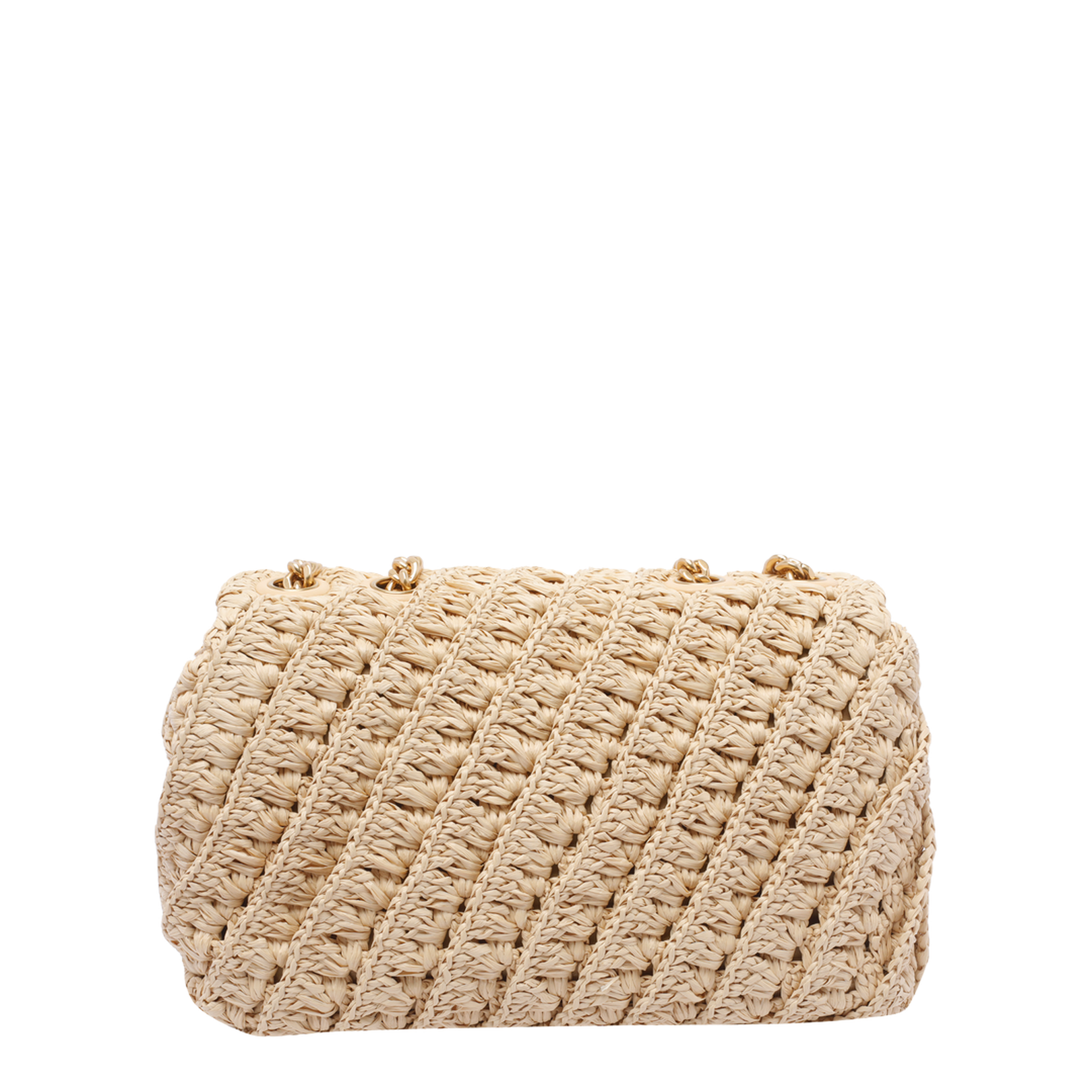 Natural Small Kira Woven Convertible Shoulder Bag