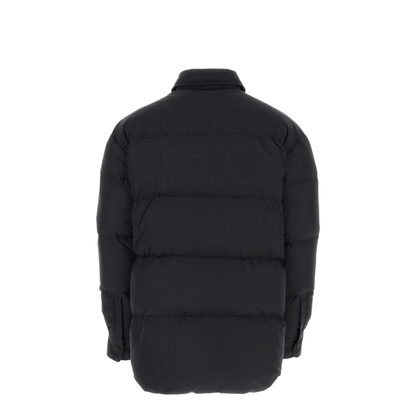 Black Polyester Down Jacket