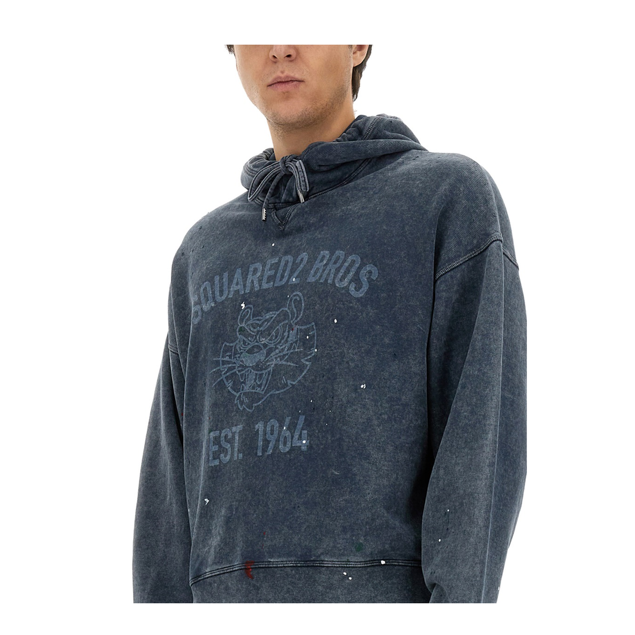 MAYFEYR - Dsquared2 - Sweatshirt With Logo Print - S74GU0848S25030524