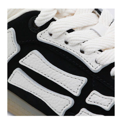 Pacific Bones Black Low Top Sneakers