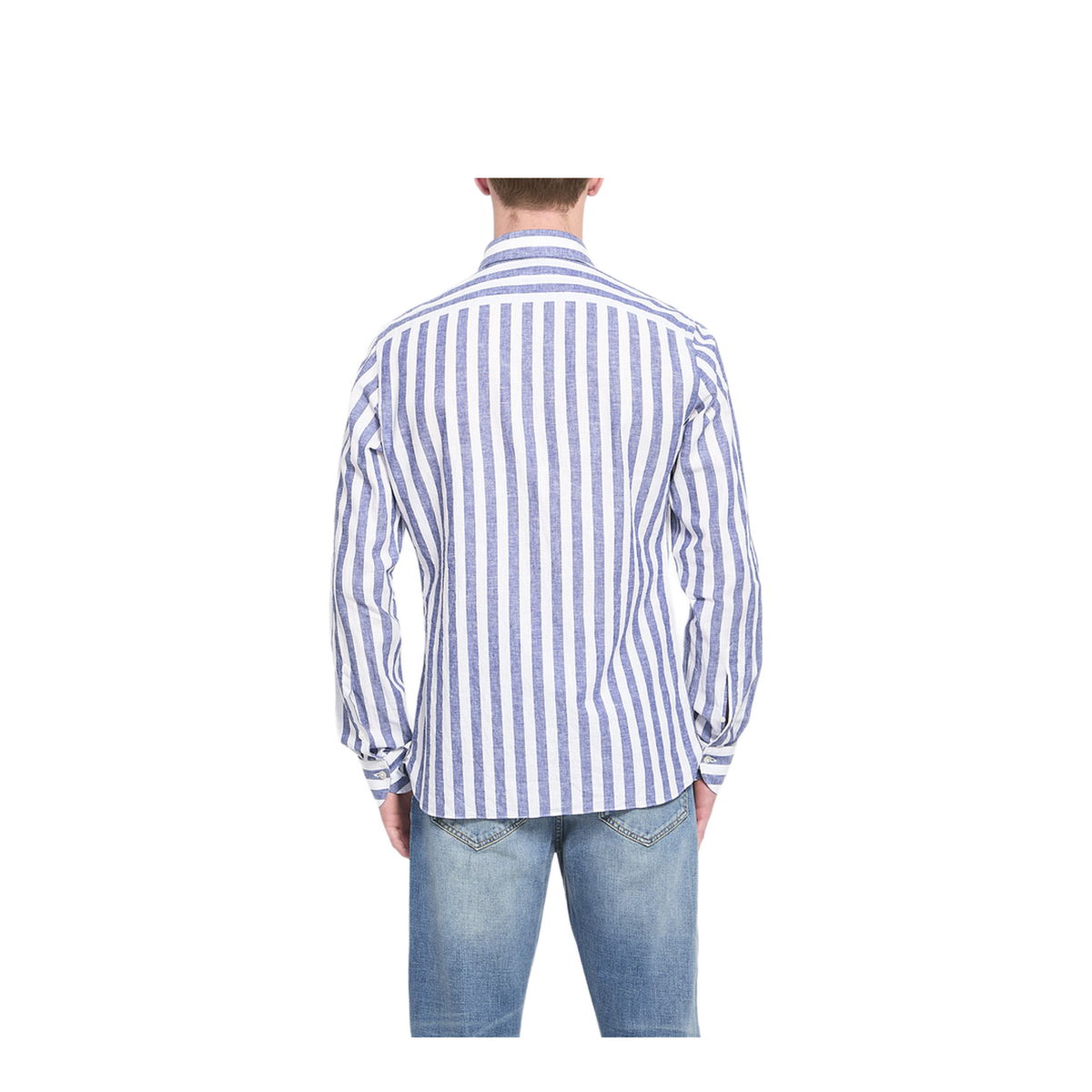 MAYFEYR - Borriello Napoli - Striped Marechiaro Shirt - 220123MAREAZZURRO