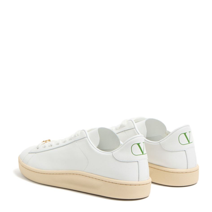 Royco Leather Sneakers - White