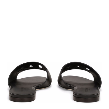 Calfskin Slides with DG Millennials Logo