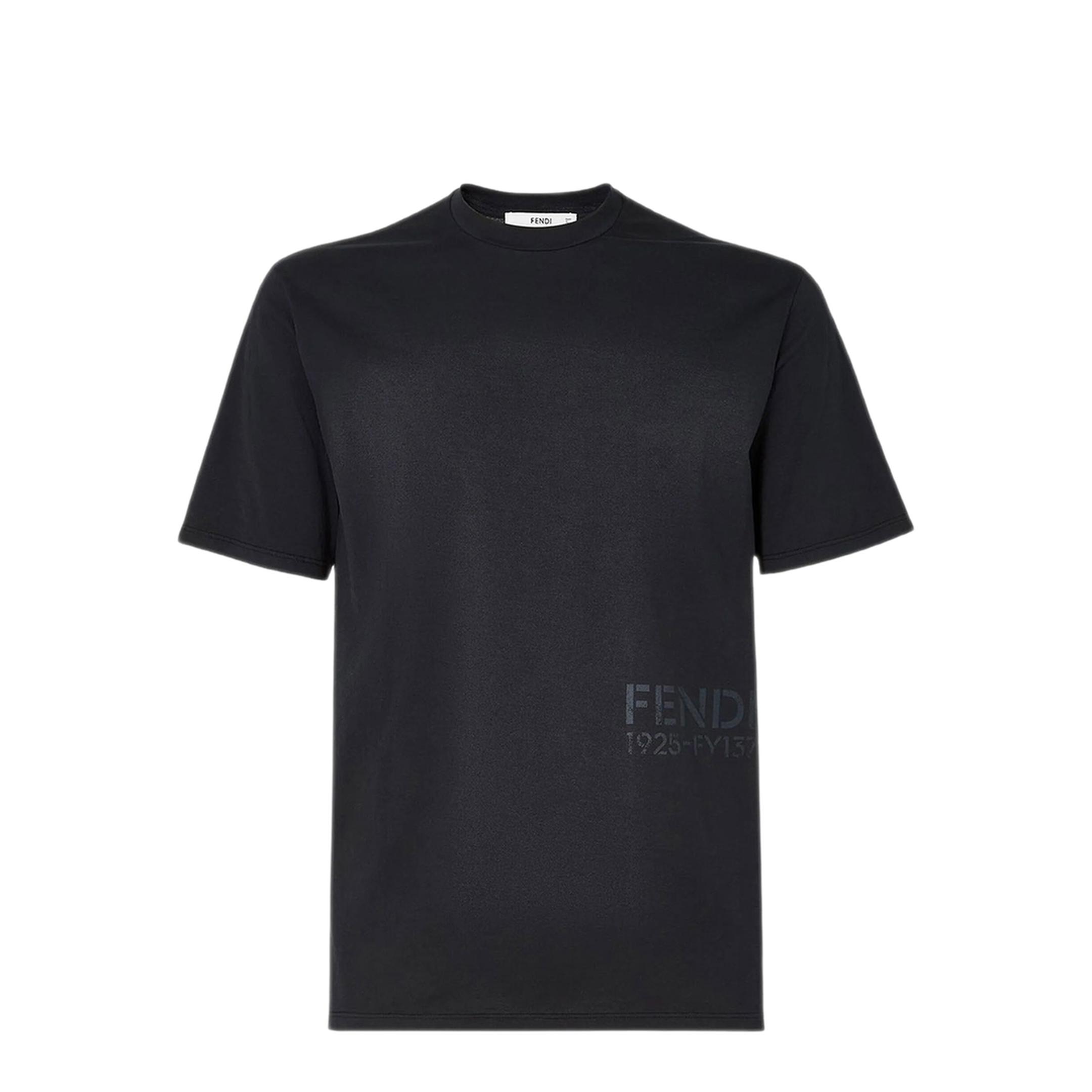 MAYFEYR - Fendi - Cotton T Shirt With Stencil - FY1370B19QF043Y