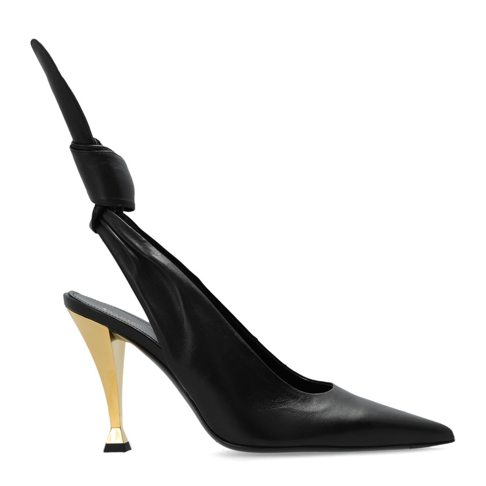 Elegant Black Slingback Pumps