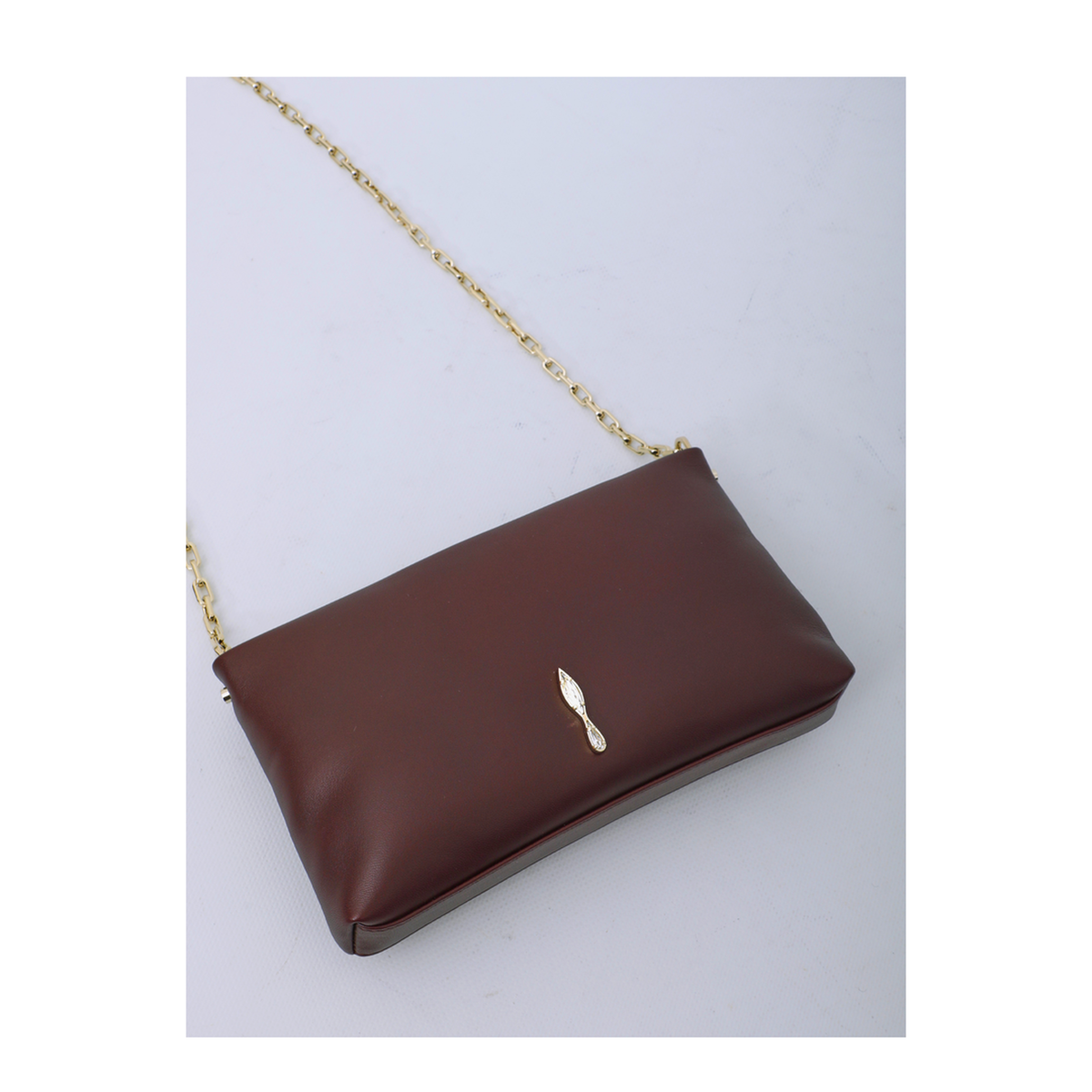 MAYFEYR - Christian Louboutin - Mini Maykimay Clutch In Dulse - 1275041R961