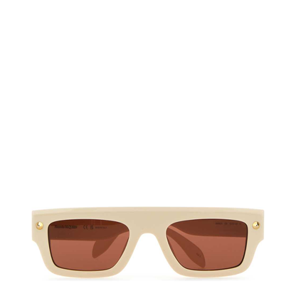 MAYFEYR - Alexander Mcqueen - Ivory Acetate Sunglasses - 760617J07499132