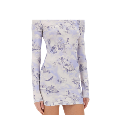 FRESCO SECOND SKIN SHORT DRESS PINK