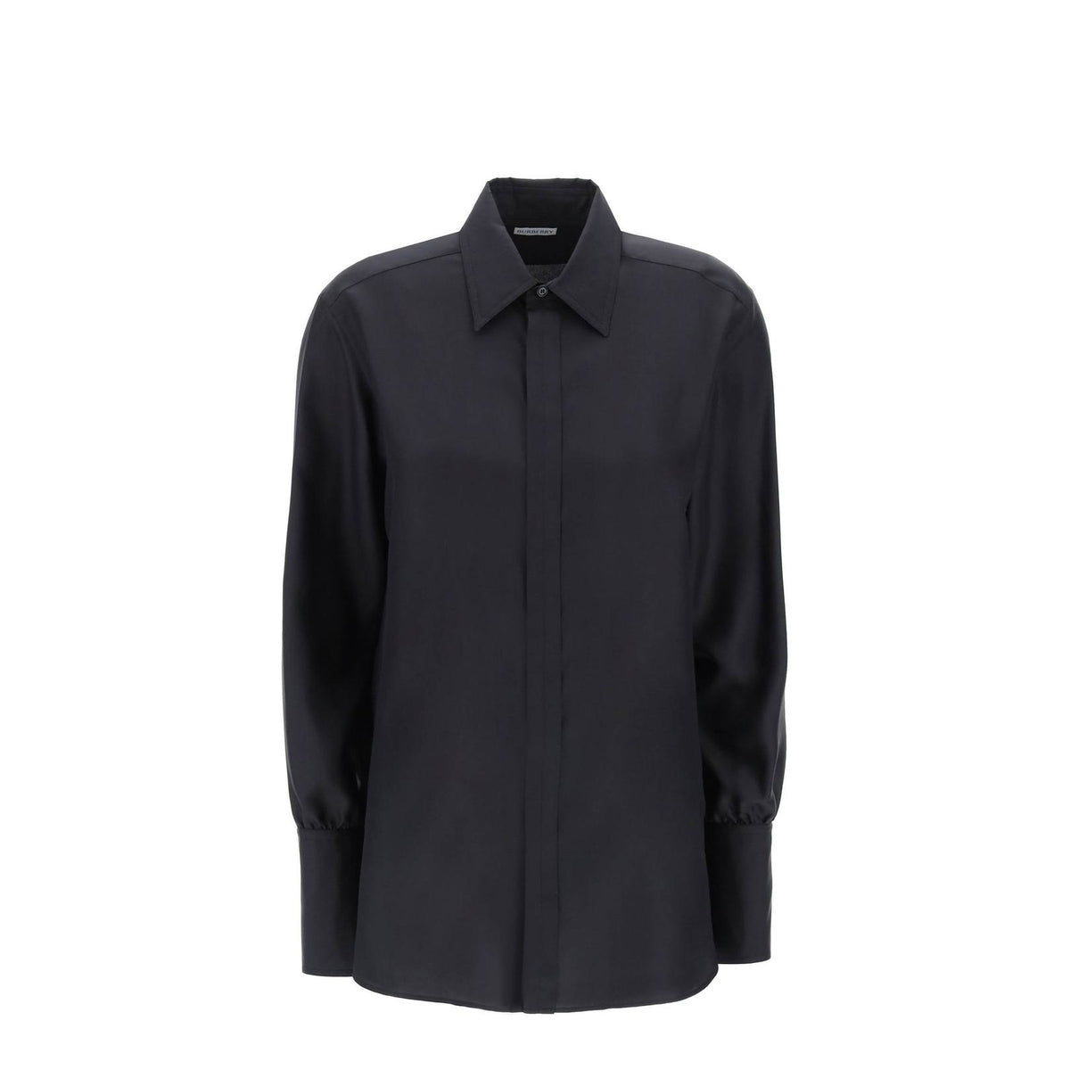 Burberry long-sleeved silk shirt