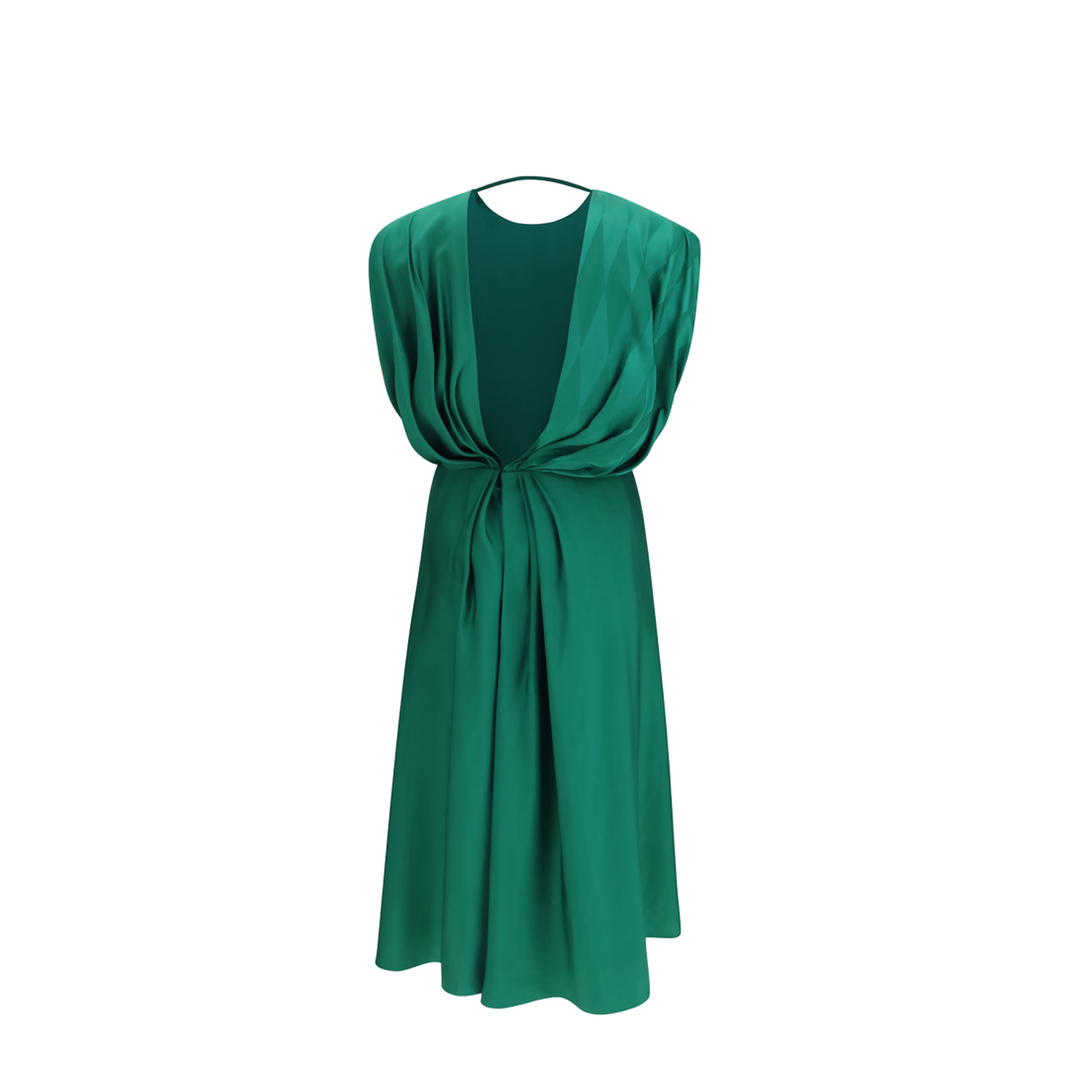 MAYFEYR - Versace - Midi Silk Dress With Twist Detail - 10251301A18234