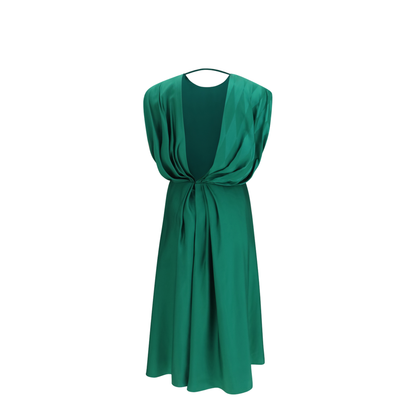MAYFEYR - Versace - Midi Silk Dress With Twist Detail - 10251301A18234