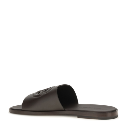 MAYFEYR - Dolce & Gabbana - Embossed Logo Sandals - A80397A03638H042