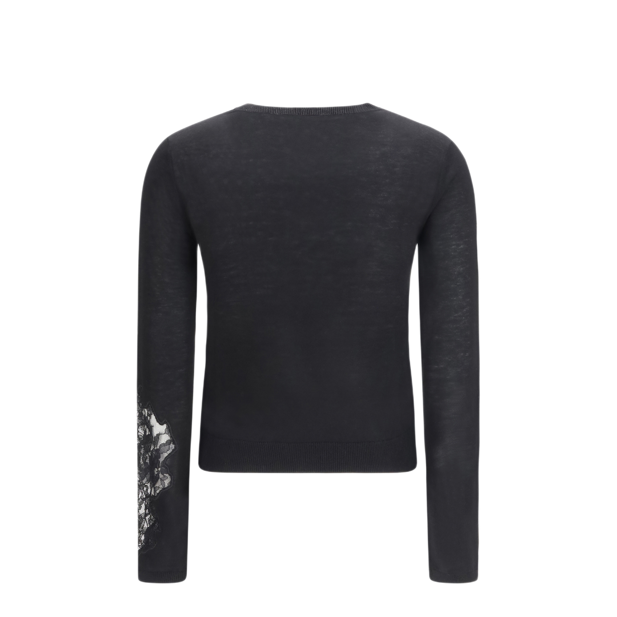 MAYFEYR -  - Wool Sweater With Lace Inserts - 2616361025600010