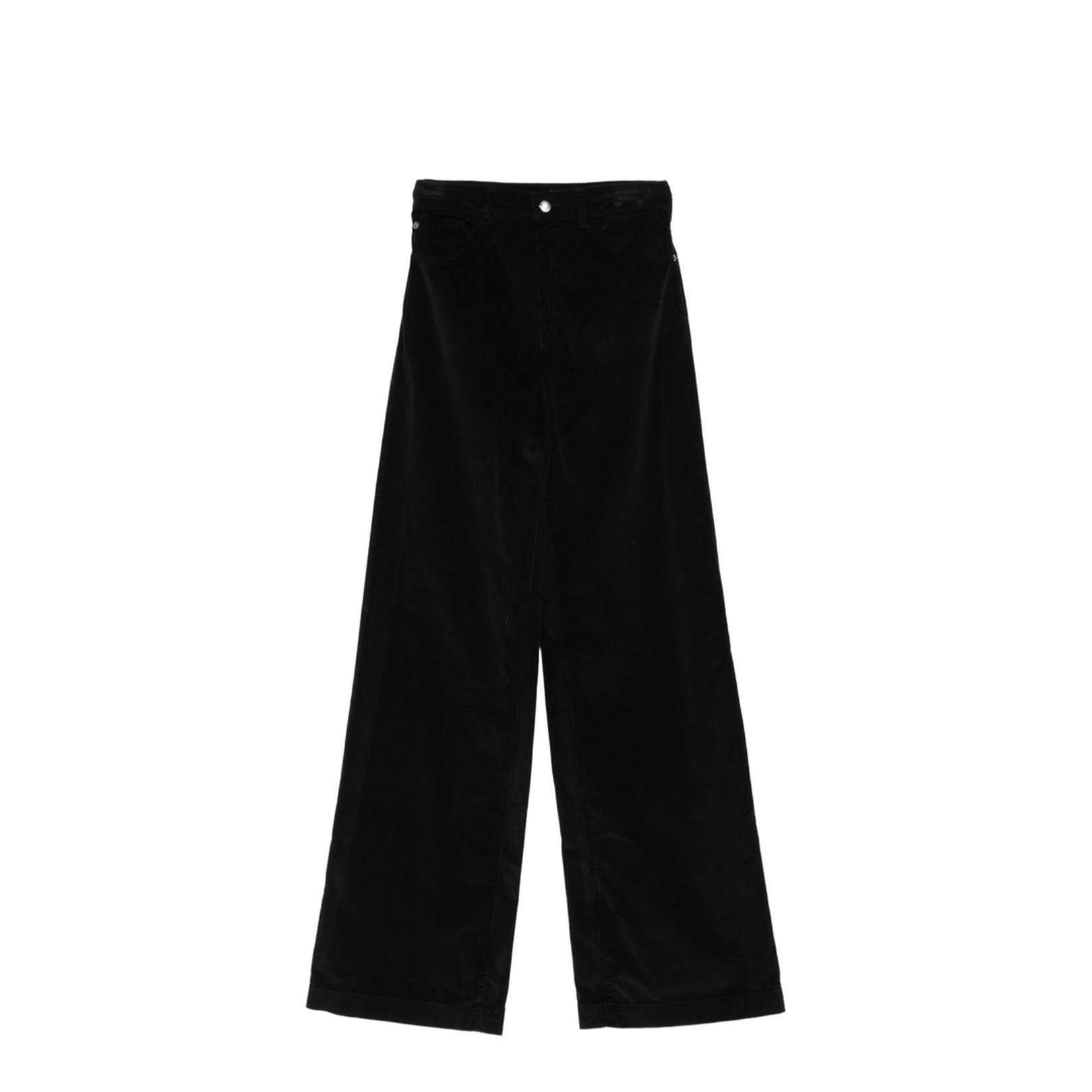 Wide-leg denim jeans