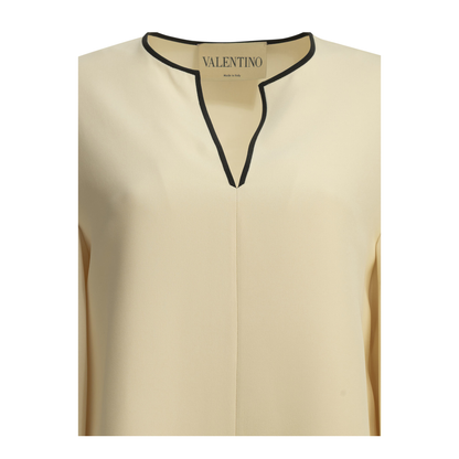 MAYFEYR - Valentino - Cady Couture Blouse - 9B3AECB01MM9Z7