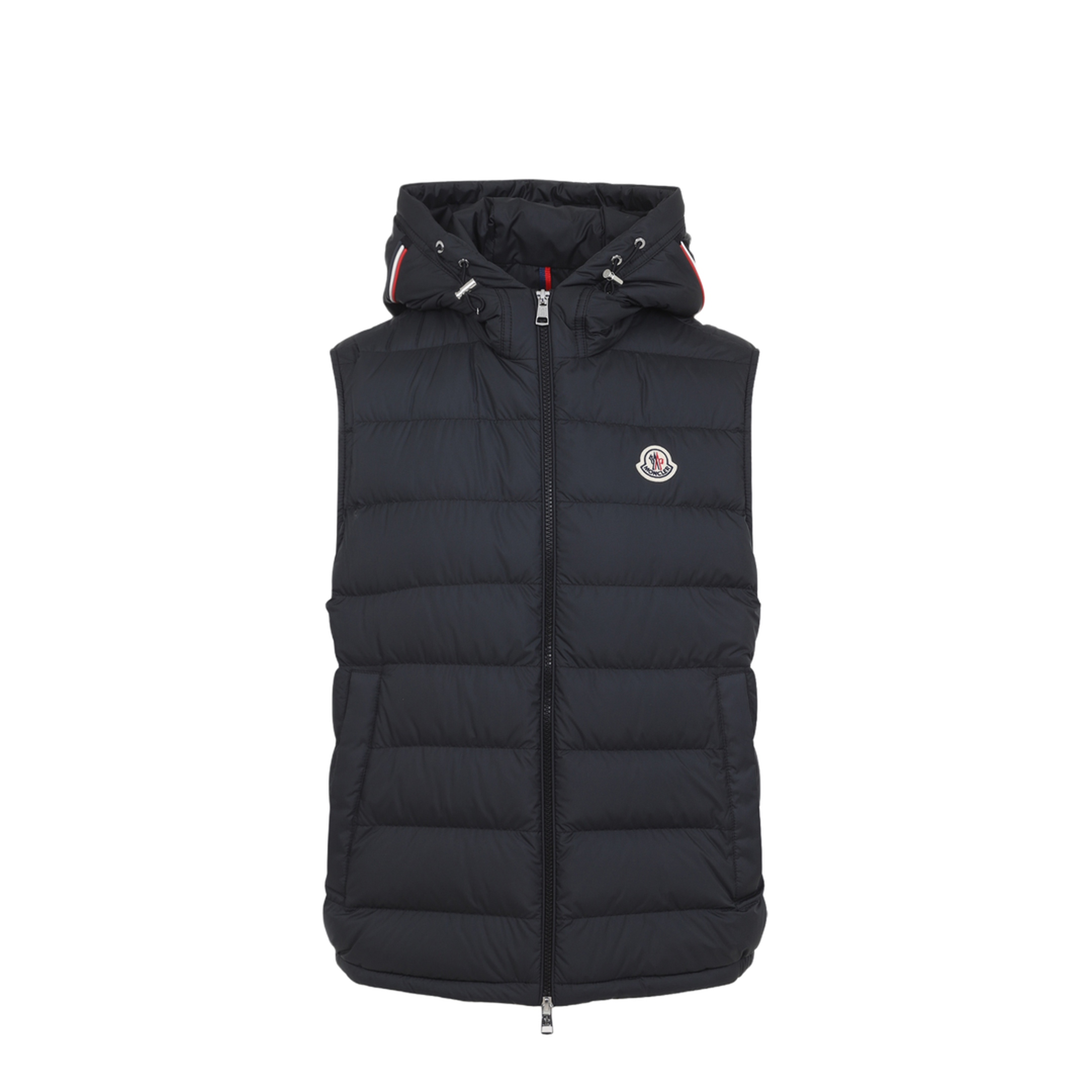 Black Marseillan Hooded Down Gilet