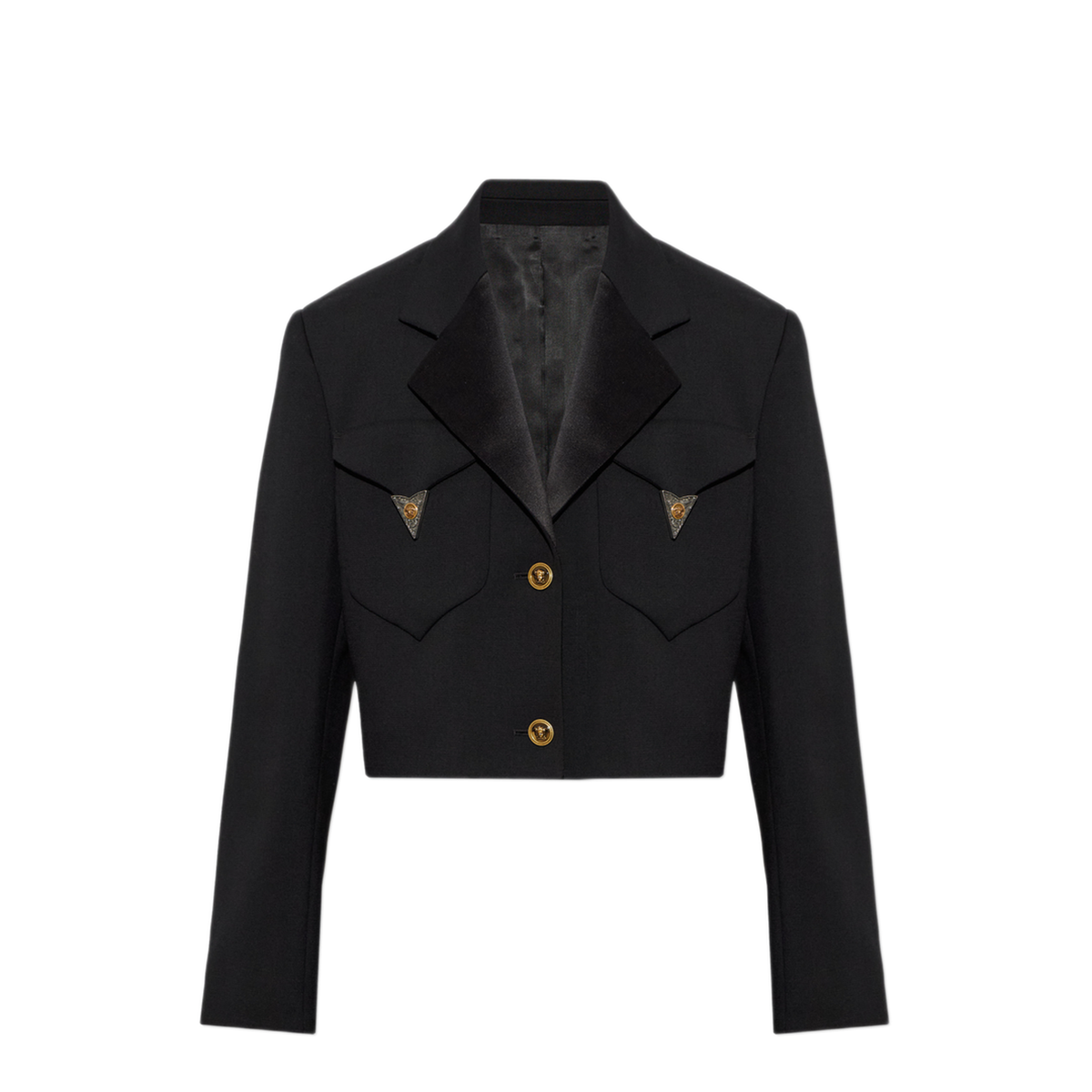 MAYFEYR - Versace - Short Jacket With Appliqués - 10258751A183051B000