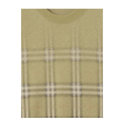 MAYFEYR - Burberry - Gradient Check Cotton T Shirt - 8119023C4053