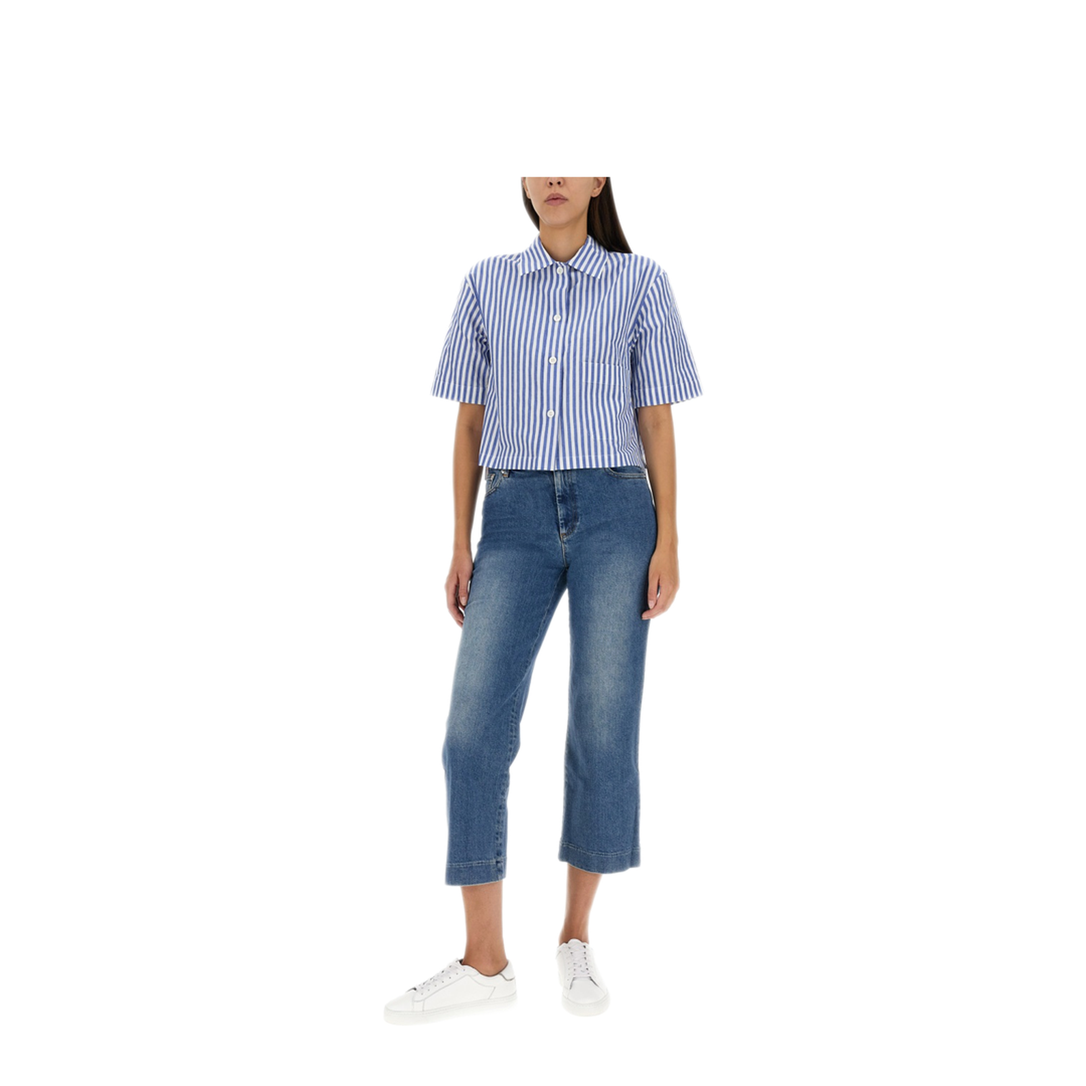 MAYFEYR - MARGARET HOWELL - Candy Stripe Shirt - WOSH0261S23EUBBLW