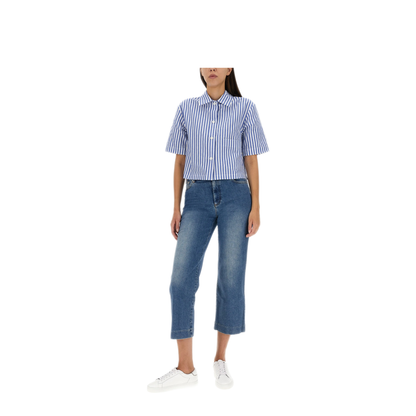 MAYFEYR - MARGARET HOWELL - Candy Stripe Shirt - WOSH0261S23EUBBLW