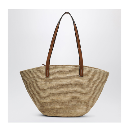 MAYFEYR - Manebí - Raffia And Leather Shoulder Bag - V8.8DZNFNA