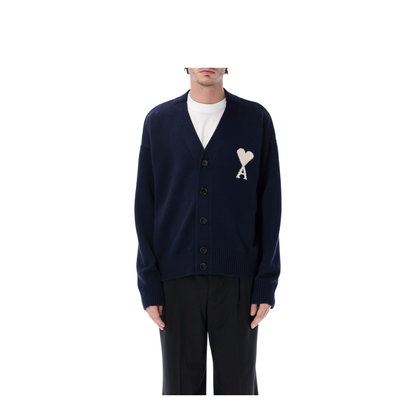 MAYFEYR - Ami Paris - Cardigan With Logo - UKC380KN0156A116