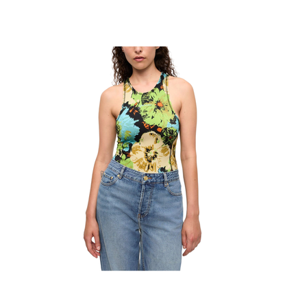 Multicolour Printed Bodysuit