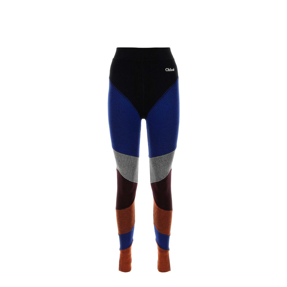 MAYFEYR - Chloè - Multicolor Stretch Wool Blend Leggings - CHC24SMT818009CA